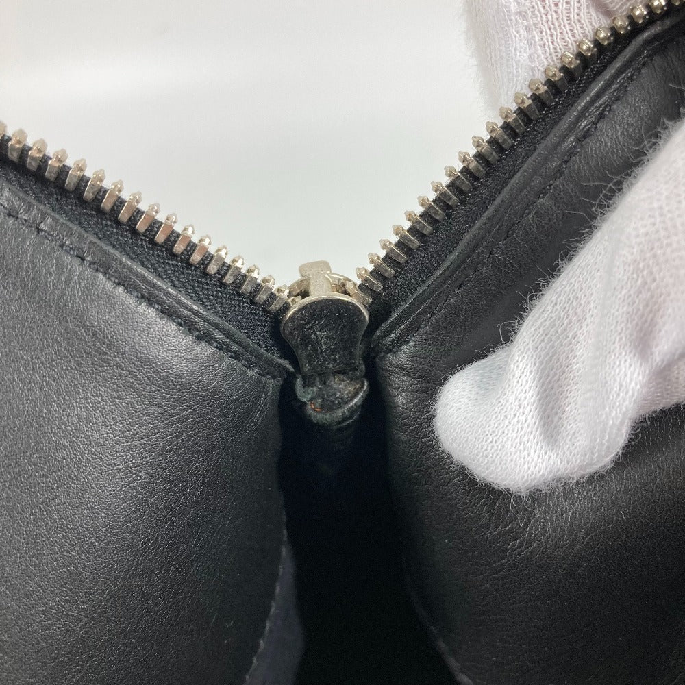 HERMES Tote Bag Toile H, Leather black Sacquibou PM mens Used