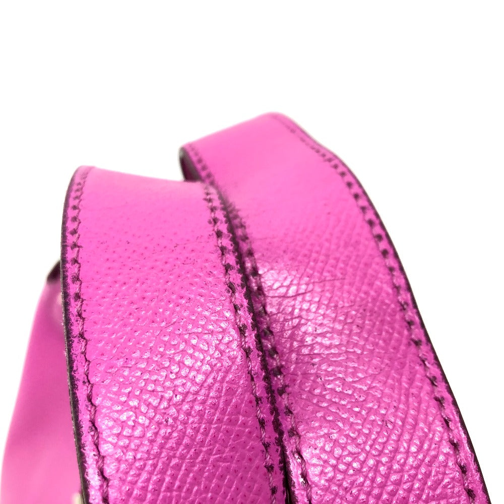 HERMES Handbag Epsom Purple type Picotin Lock MM Tressage Women Used