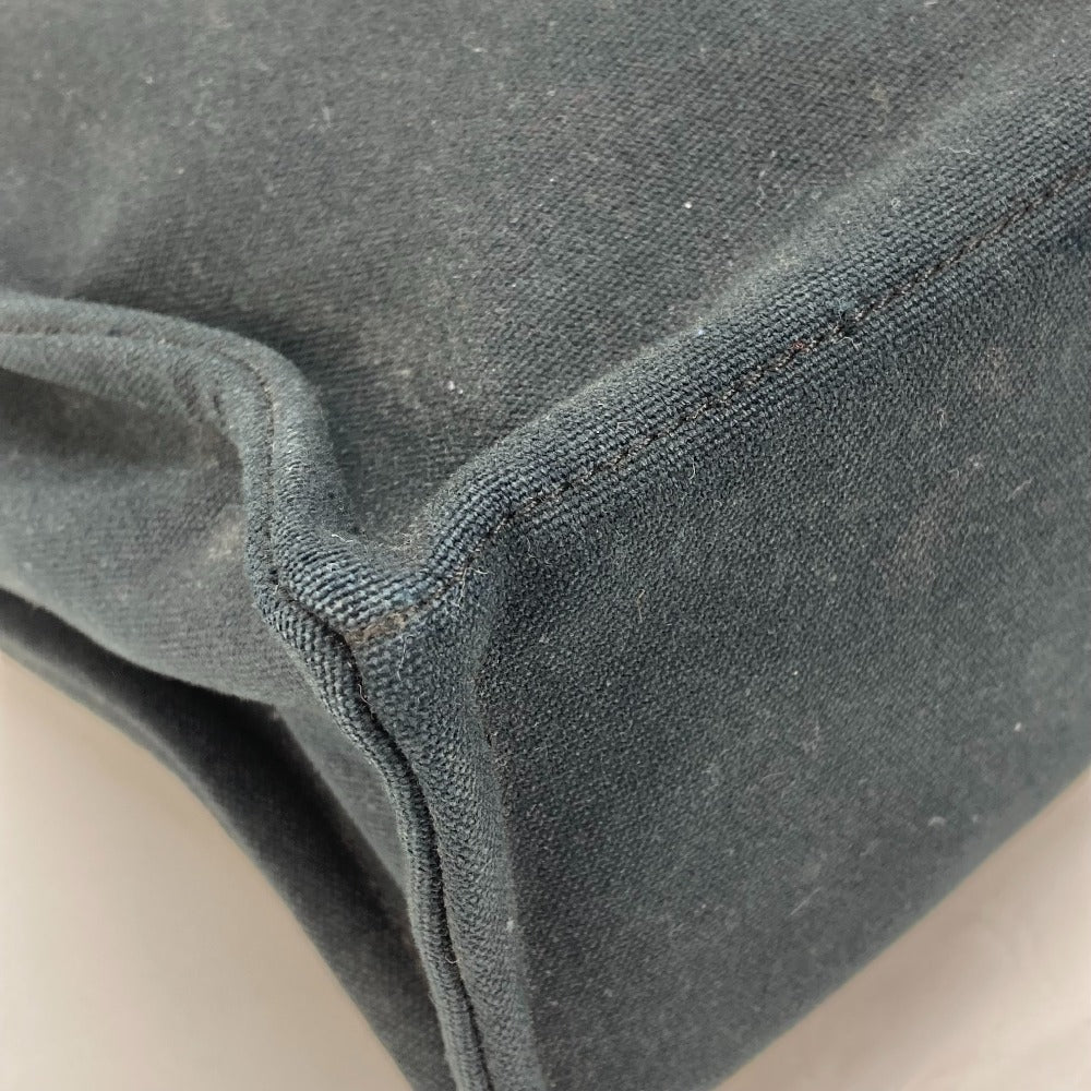 HERMES Tote Bag canvas black Fool Toe MM Women Used