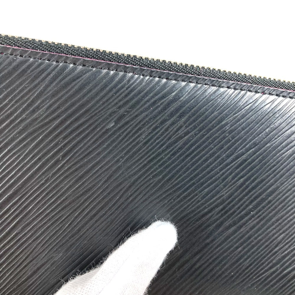LOUIS VUITTON Coin case M64579 Epi Leather black Epi Pochette Felice