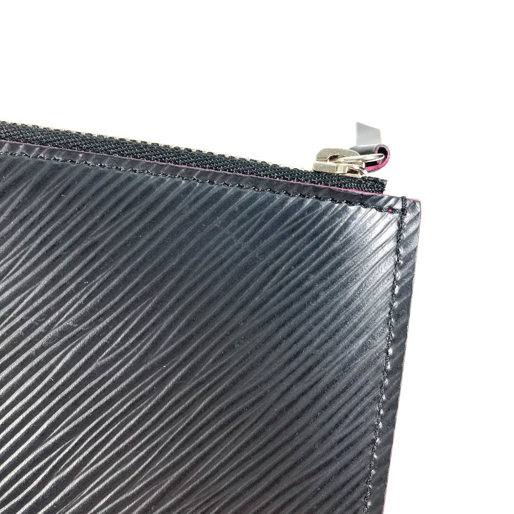 LOUIS VUITTON Coin case M64579 Epi Leather black Epi Pochette Felice