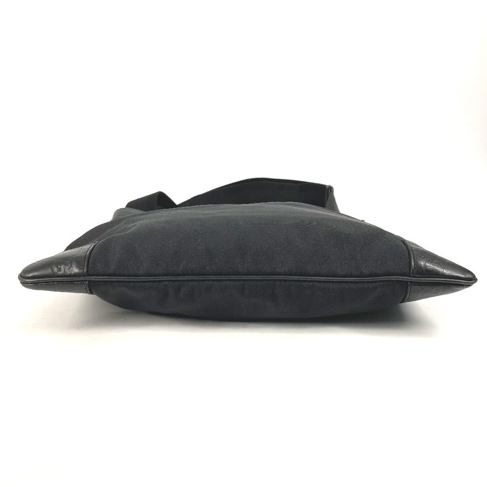 GUCCI Shoulder Bag 161822 Leather, Nylon black Guccisima GG mens Used