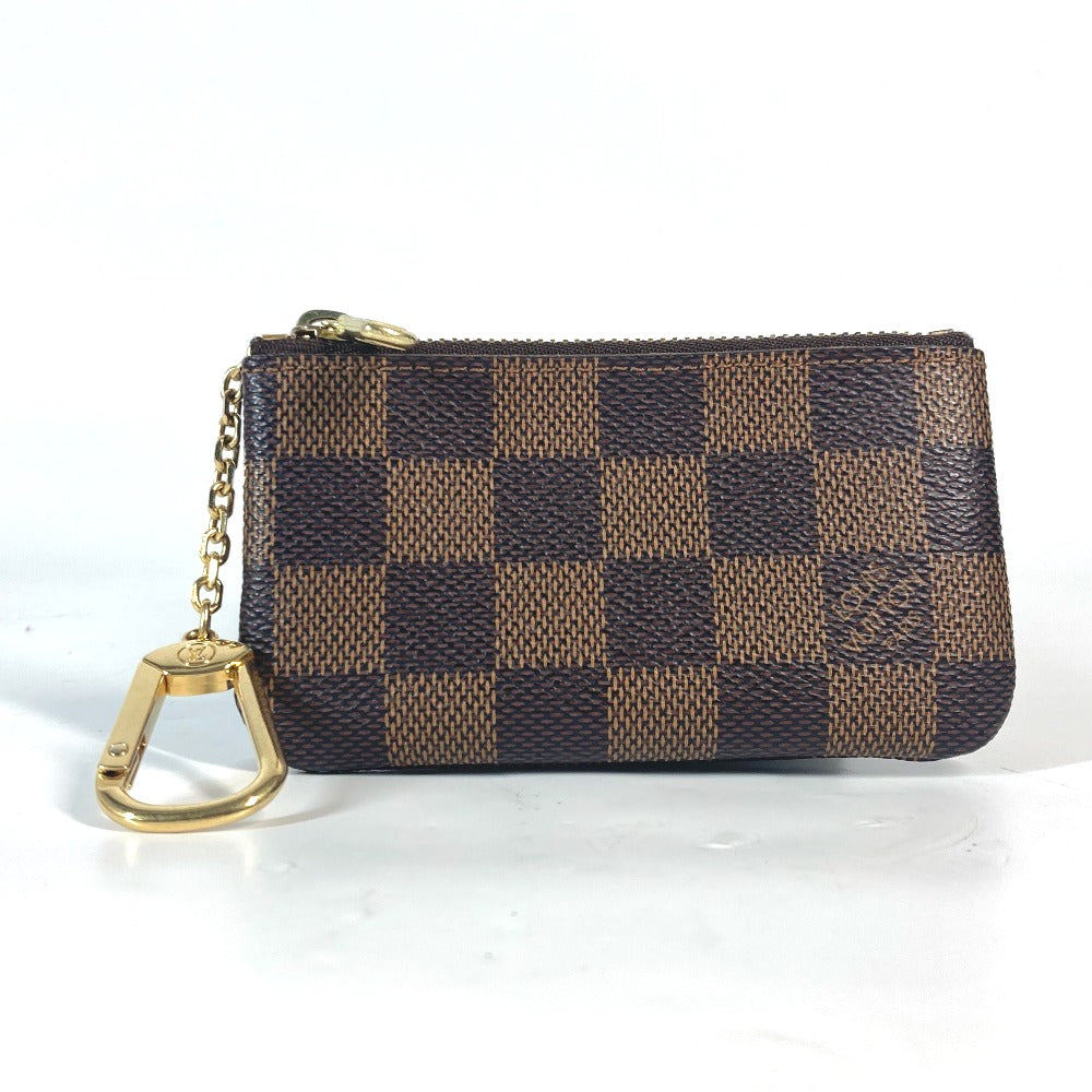 LOUIS VUITTON Coin case N62658 Damier canvas Brown Damier Pochette Kle