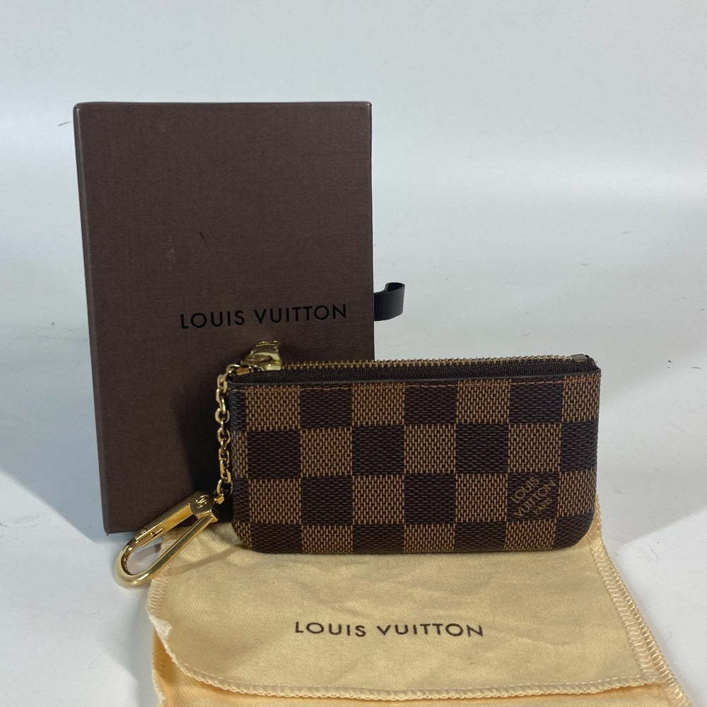 LOUIS VUITTON Coin case N62658 Damier canvas Brown Damier Pochette Kle