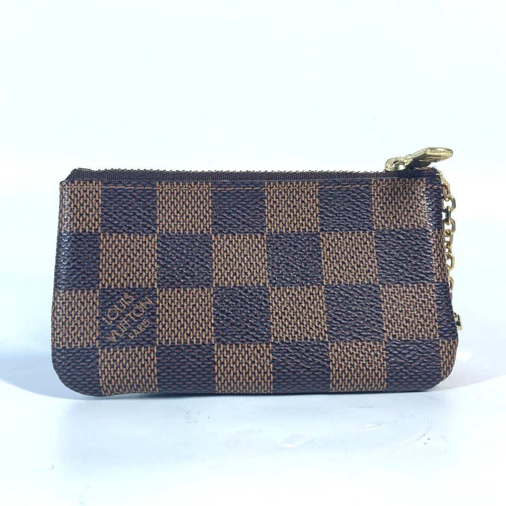LOUIS VUITTON Coin case N62658 Damier canvas Brown Damier Pochette Kle