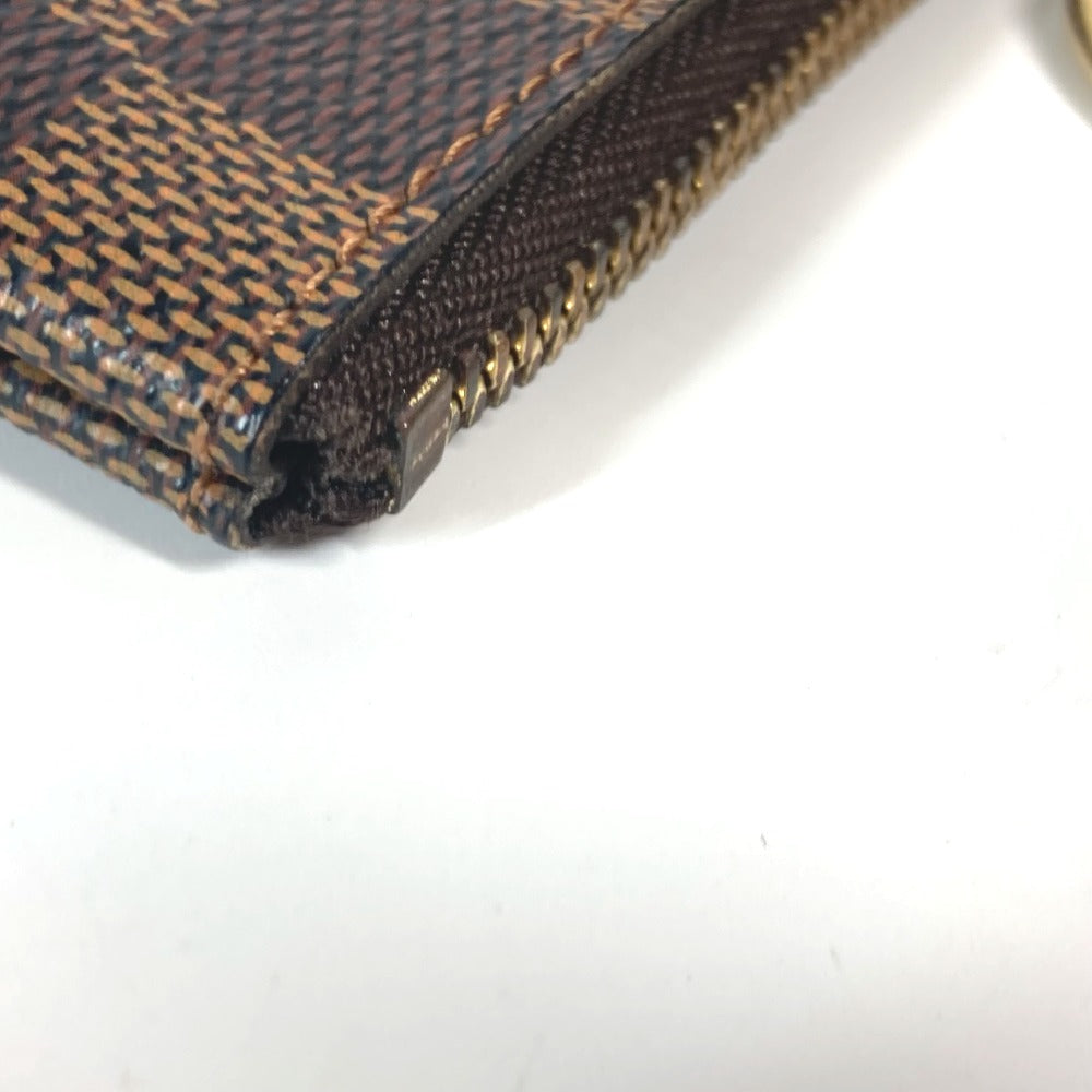 LOUIS VUITTON Coin case N62658 Damier canvas Brown Damier Pochette Kle