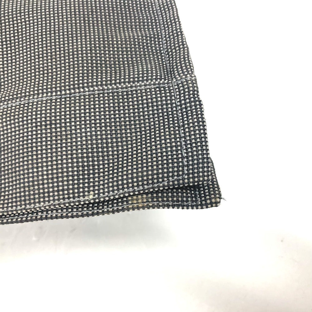 HERMES Clutch bag canvas gray Her Line Pouch MM Women Used