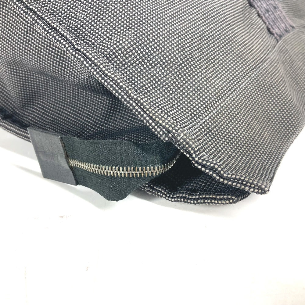 HERMES Clutch bag canvas gray Her Line Pouch MM Women Used