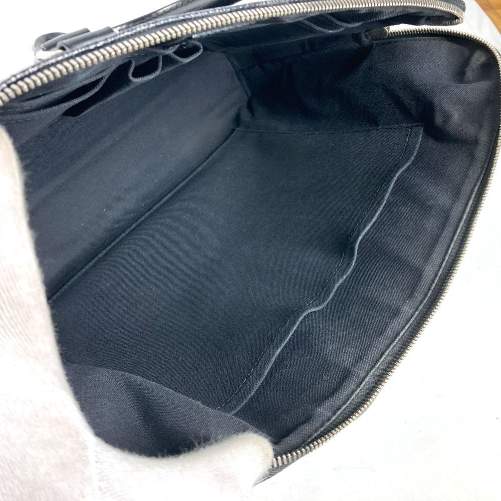 LOUIS VUITTON Business bag N48224 Damier Grafitto Canvas black Damier Grafitte Porte Document Jules PDJ mens Used