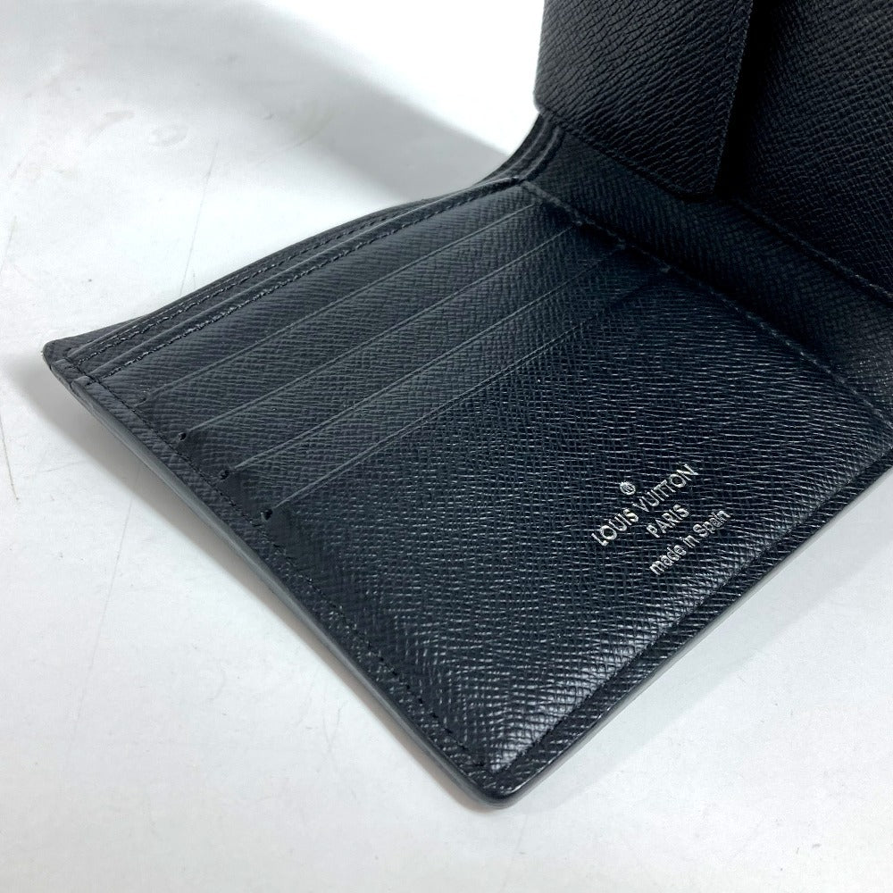 LOUIS VUITTON Folded wallet N62664 Damier Grafitto Canvas black Damier Grafitte Portefeuille Marco unisex(Unisex) Used