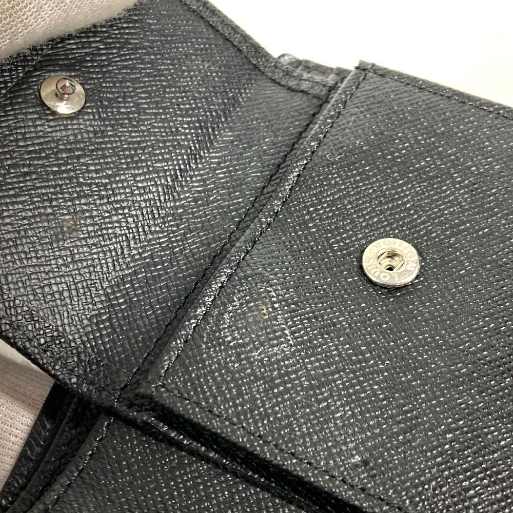 LOUIS VUITTON Folded wallet N62664 Damier Grafitto Canvas black Damier Grafitte Portefeuille Marco unisex(Unisex) Used