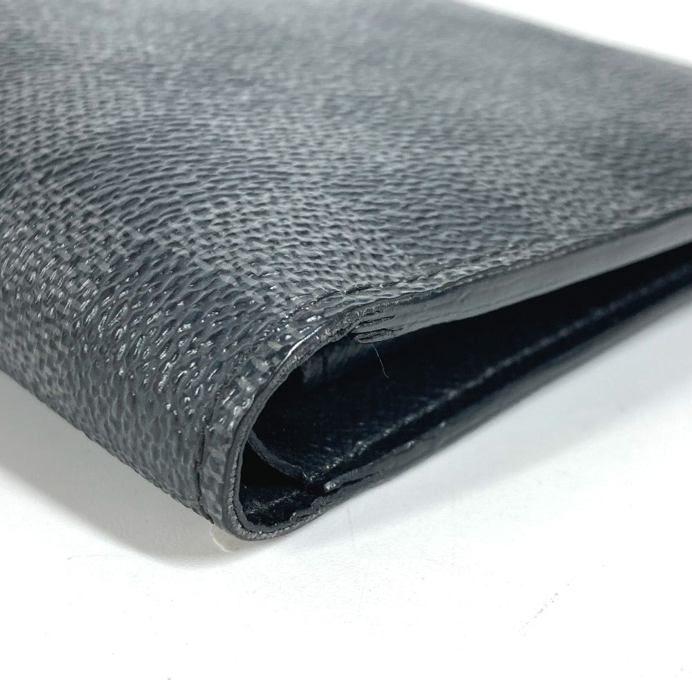 LOUIS VUITTON Folded wallet N62664 Damier Grafitto Canvas black Damier Grafitte Portefeuille Marco unisex(Unisex) Used
