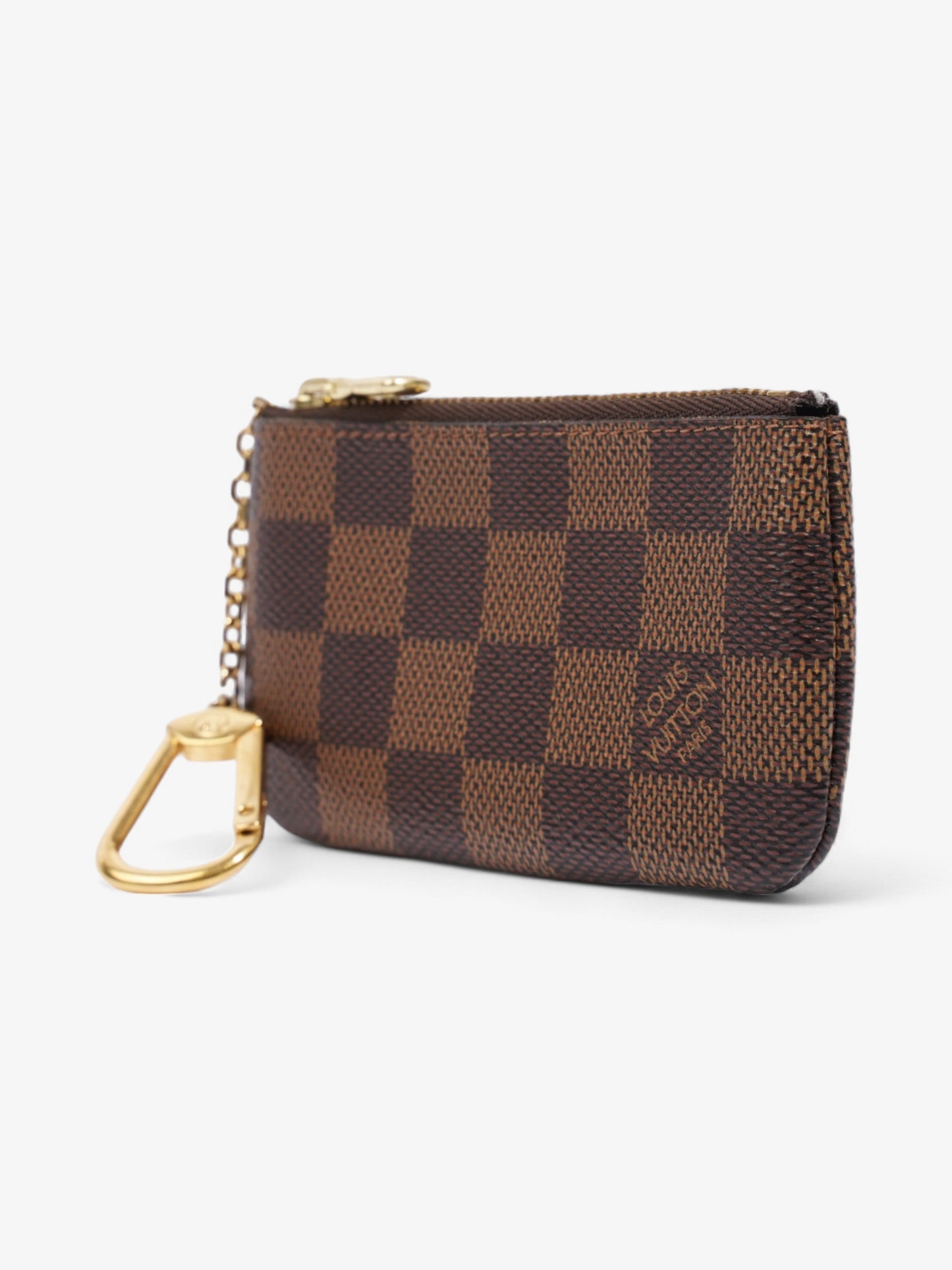 Louis Vuitton Coin Pouch Damier Ebene Coated Canvas