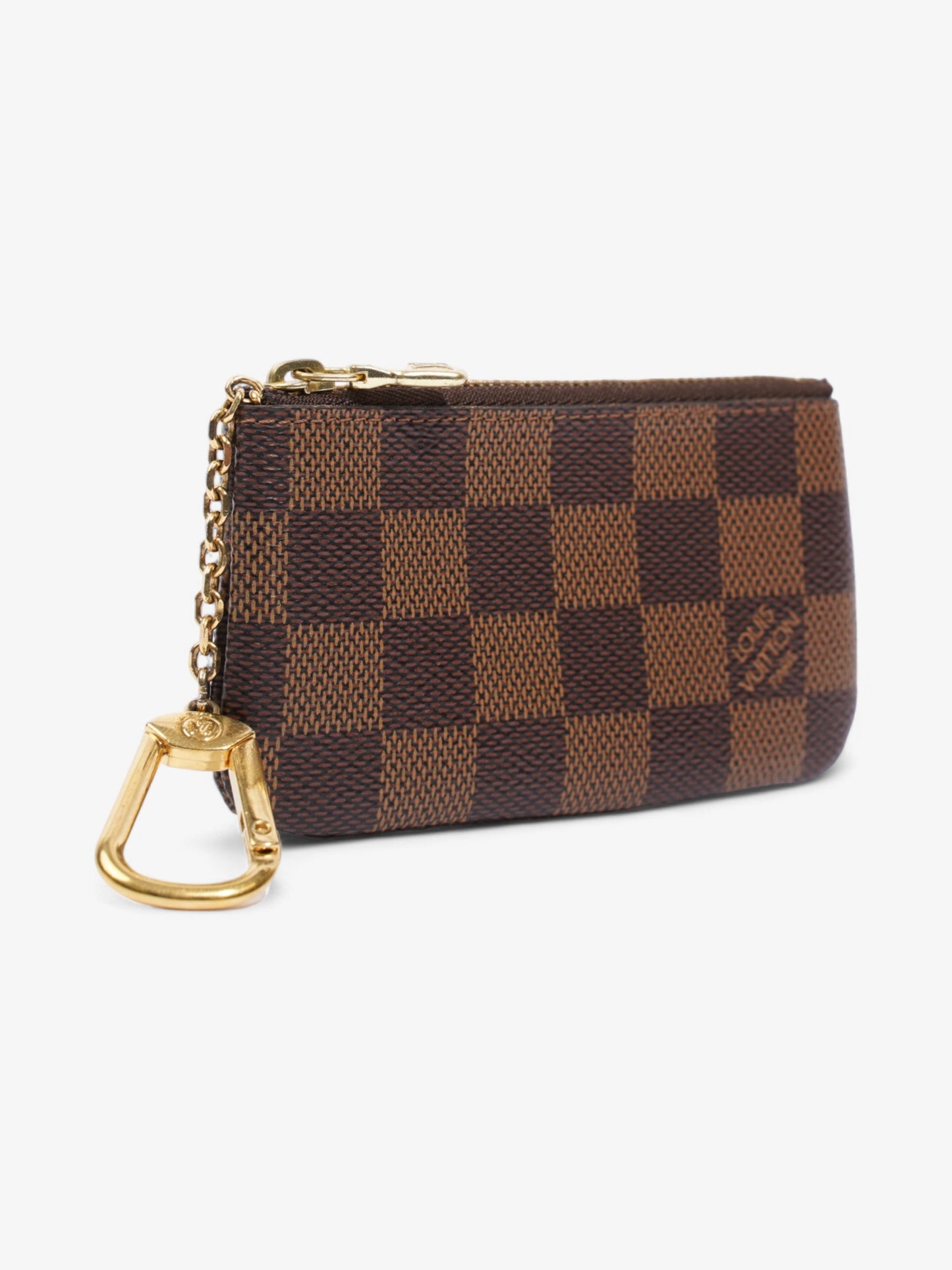 Louis Vuitton Coin Pouch Damier Ebene Coated Canvas