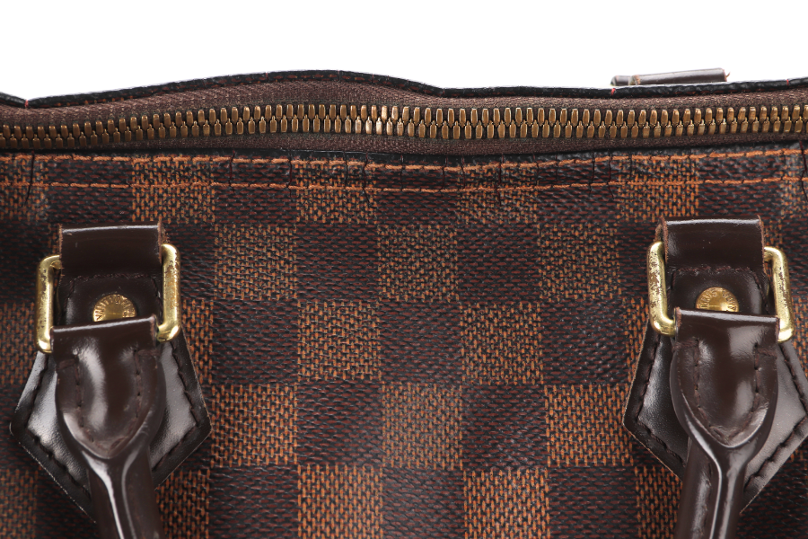 LOUIS VUITTON BANDOULIER 30 (N41367) DAMIER EBENE CANVAS GOLD HARDWARE WITH STRAP NO DUST COVER