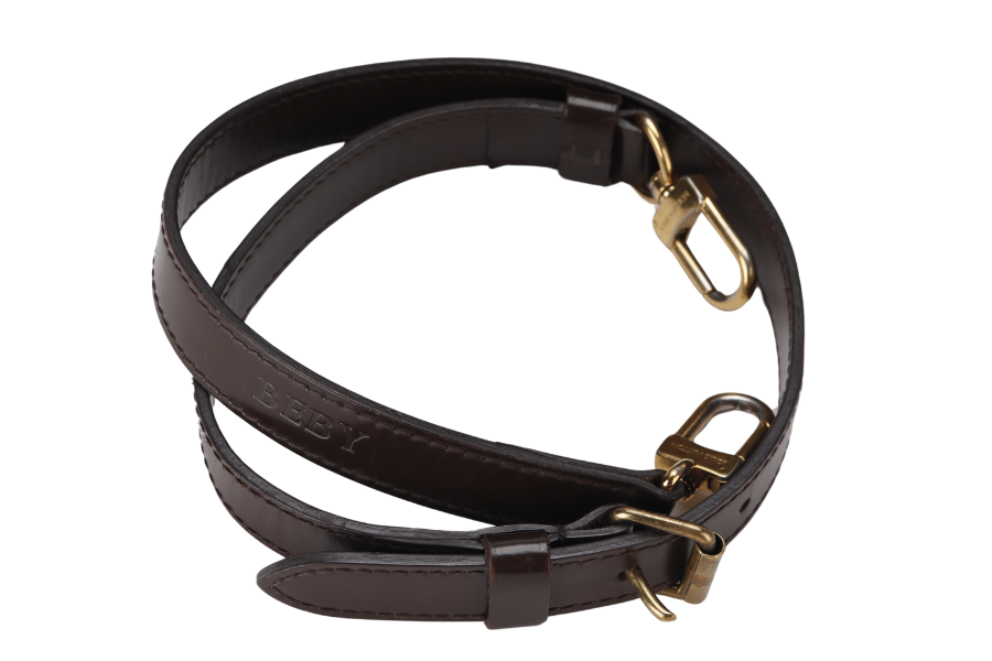 LOUIS VUITTON BANDOULIER 30 (N41367) DAMIER EBENE CANVAS GOLD HARDWARE WITH STRAP NO DUST COVER