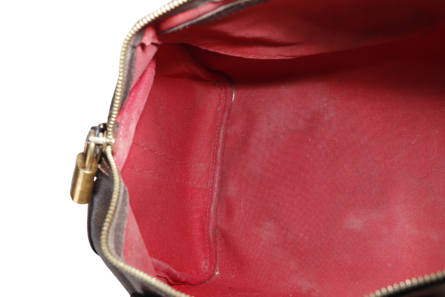 LOUIS VUITTON BANDOULIER 30 (N41367) DAMIER EBENE CANVAS GOLD HARDWARE WITH STRAP NO DUST COVER