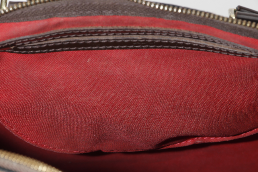 LOUIS VUITTON BANDOULIER 30 (N41367) DAMIER EBENE CANVAS GOLD HARDWARE WITH STRAP NO DUST COVER