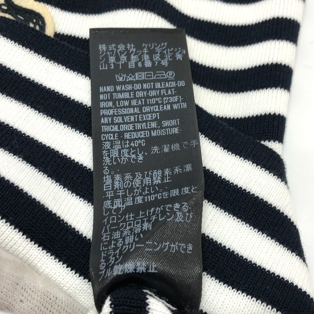 GUCCI sweat 461177 cotton White x black tops Border octopus motif XS