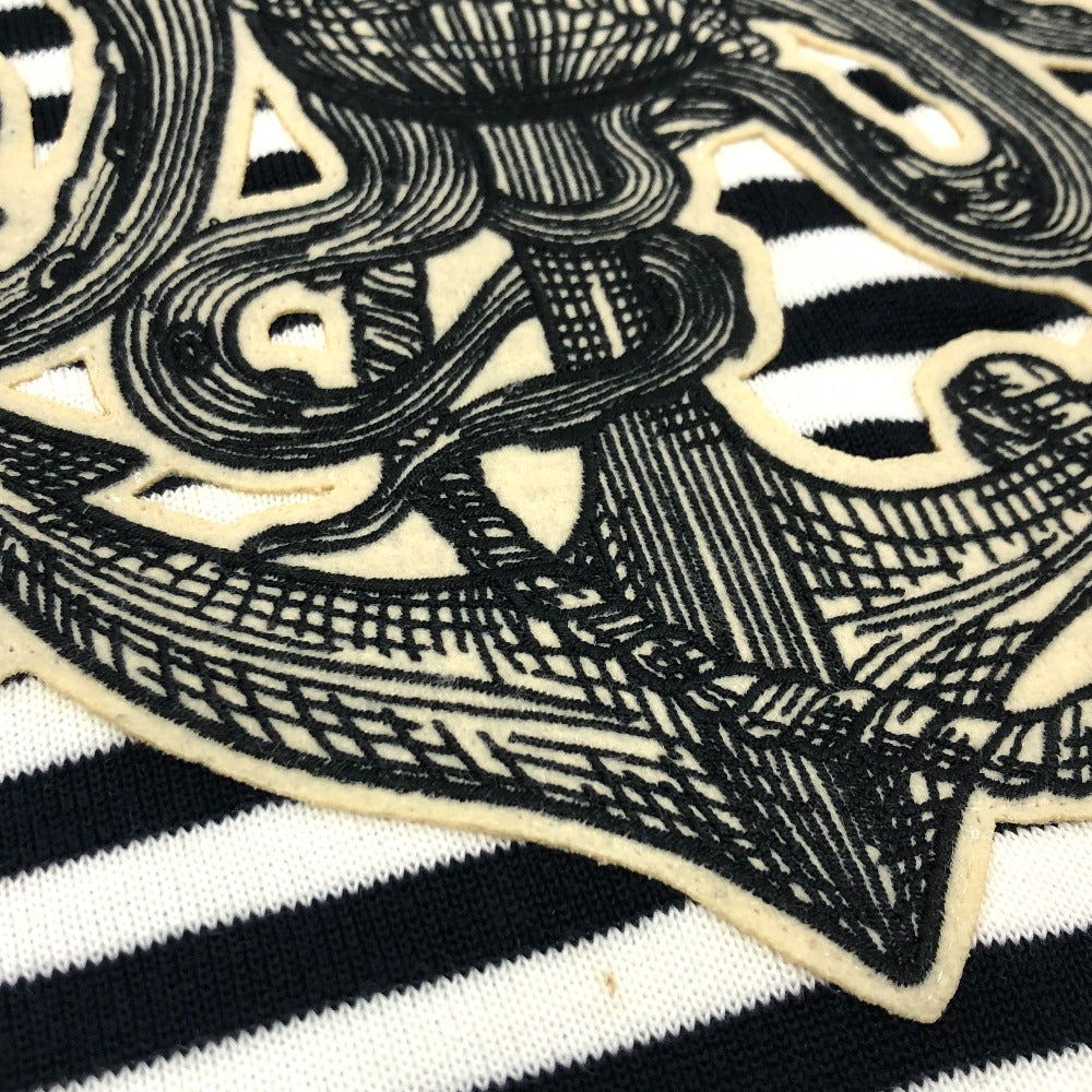 GUCCI sweat 461177 cotton White x black tops Border octopus motif XS