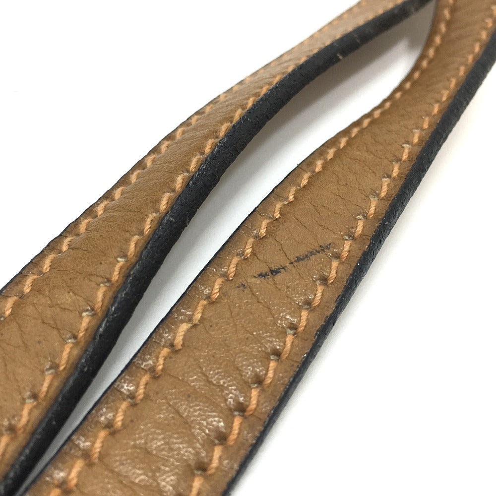 GUCCI Shoulder Bag 067 GG canvas / leather Brown Micro GG Old Gucci Women Used