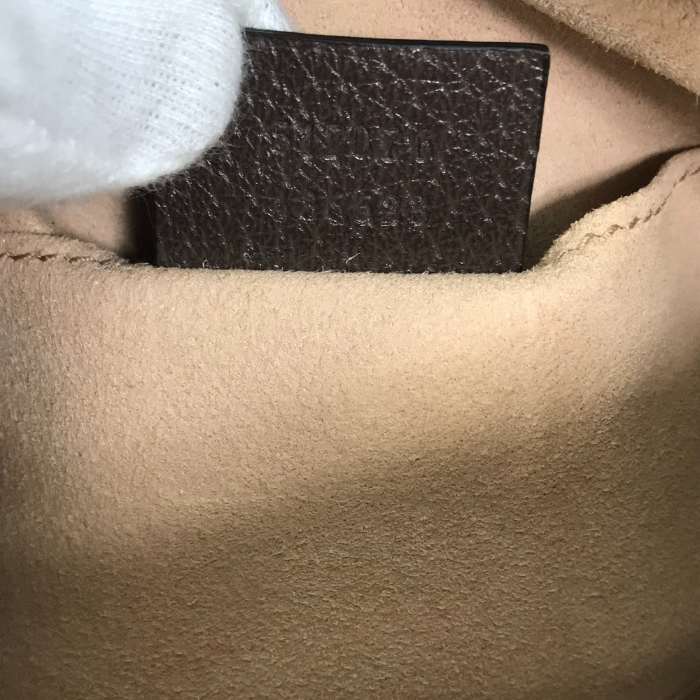 GUCCI Waist bag 517076 GG Supreme Canvas beige Sherry line OPHIDIA OPHIDIA Women Used