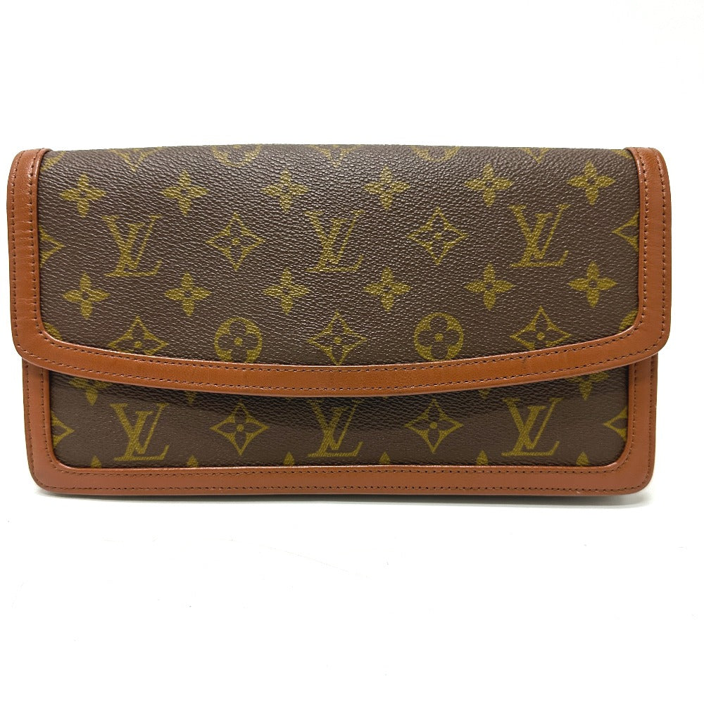 LOUIS VUITTON Clutch bag M51812 Monogram canvas Brown Monogram Pochette Dam PM Women Used