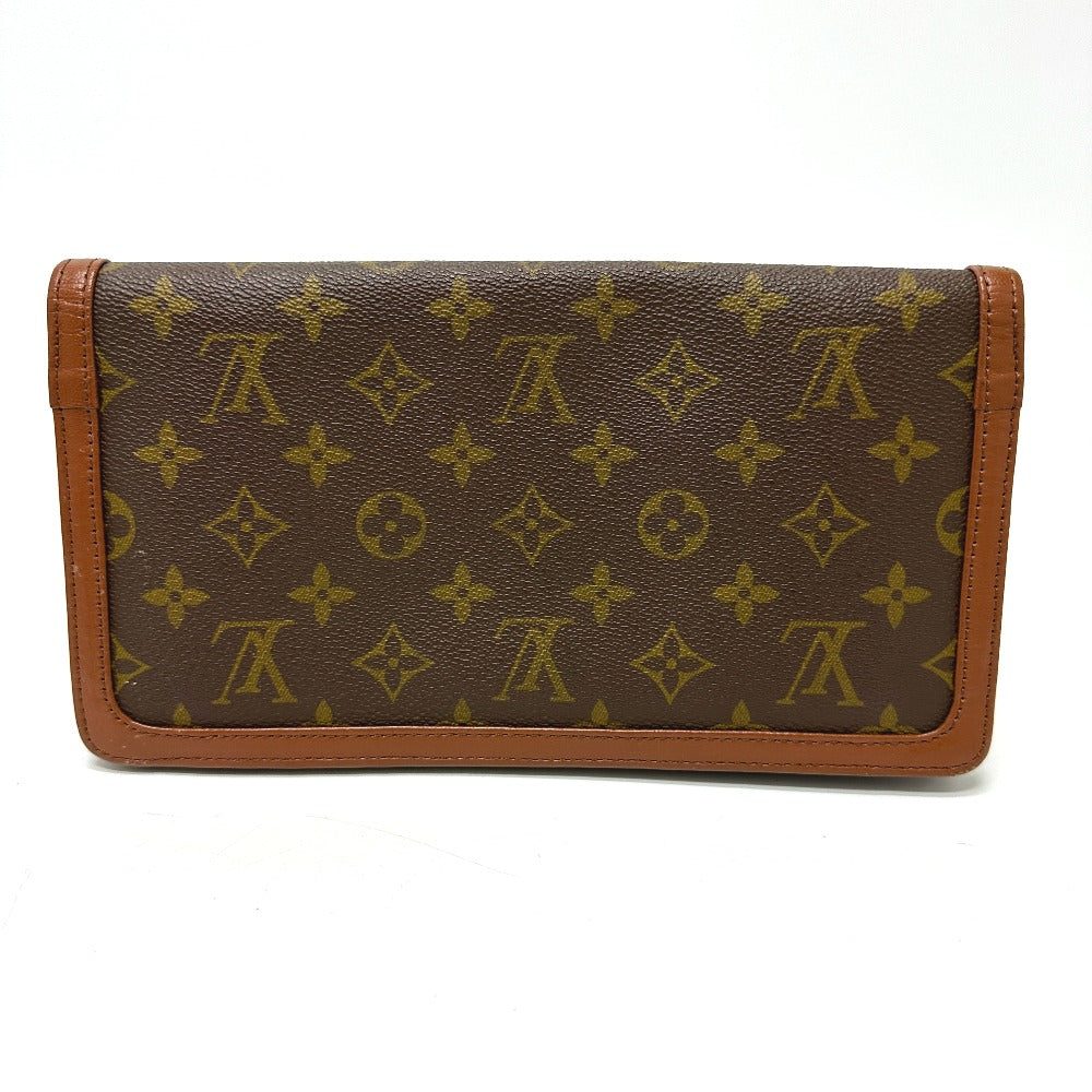 LOUIS VUITTON Clutch bag M51812 Monogram canvas Brown Monogram Pochette Dam PM Women Used