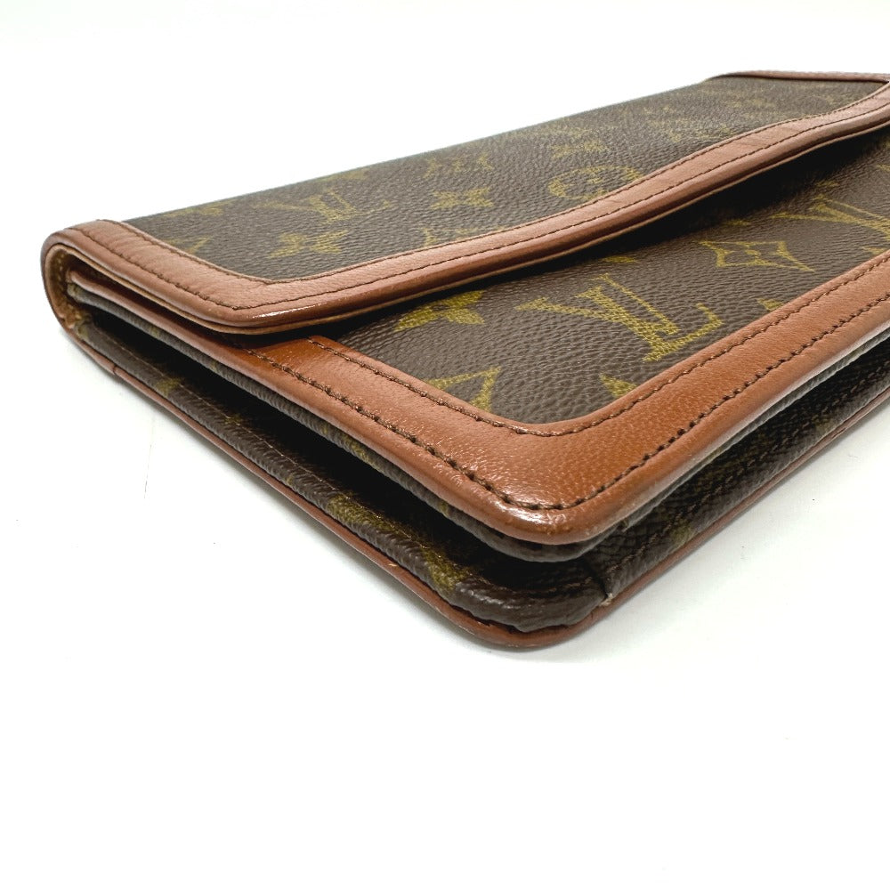 LOUIS VUITTON Clutch bag M51812 Monogram canvas Brown Monogram Pochette Dam PM Women Used