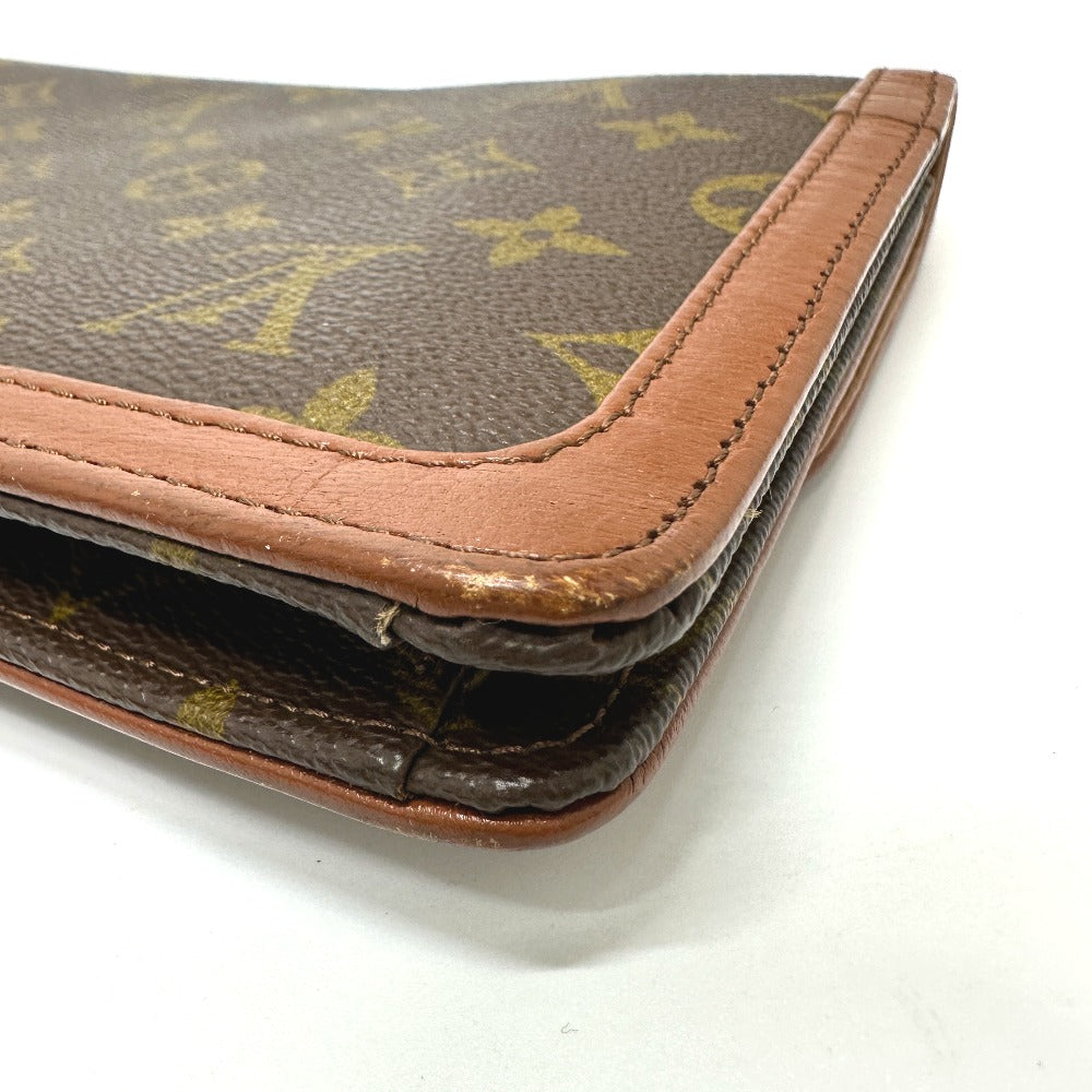 LOUIS VUITTON Clutch bag M51812 Monogram canvas Brown Monogram Pochette Dam PM Women Used
