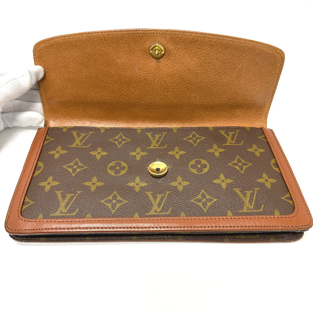 LOUIS VUITTON Clutch bag M51812 Monogram canvas Brown Monogram Pochette Dam PM Women Used