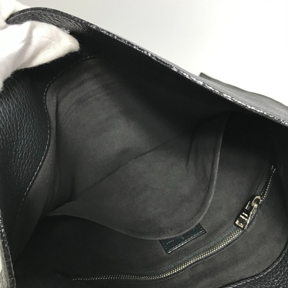 LOUIS VUITTON Clutch bag M48811 Taurillon Clemence Leather black Bag portfolio mens Used
