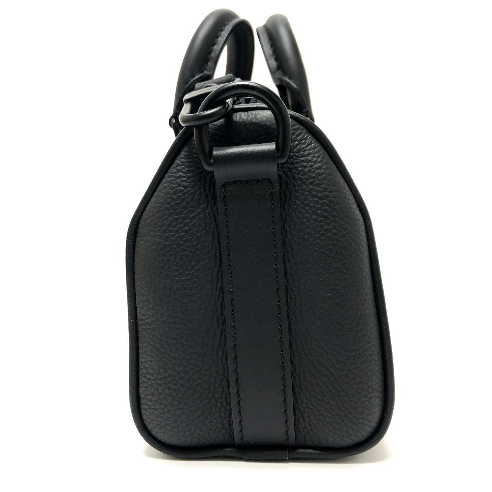 LOUIS VUITTON Boston Duffel bag M80950 Taurillon Clemence Leather black Aerogram Keepall XS