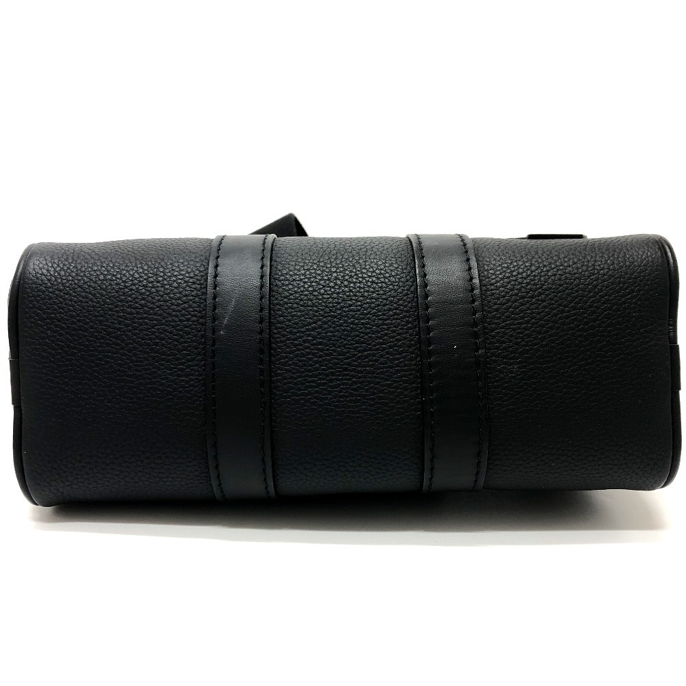 LOUIS VUITTON Boston Duffel bag M80950 Taurillon Clemence Leather black Aerogram Keepall XS