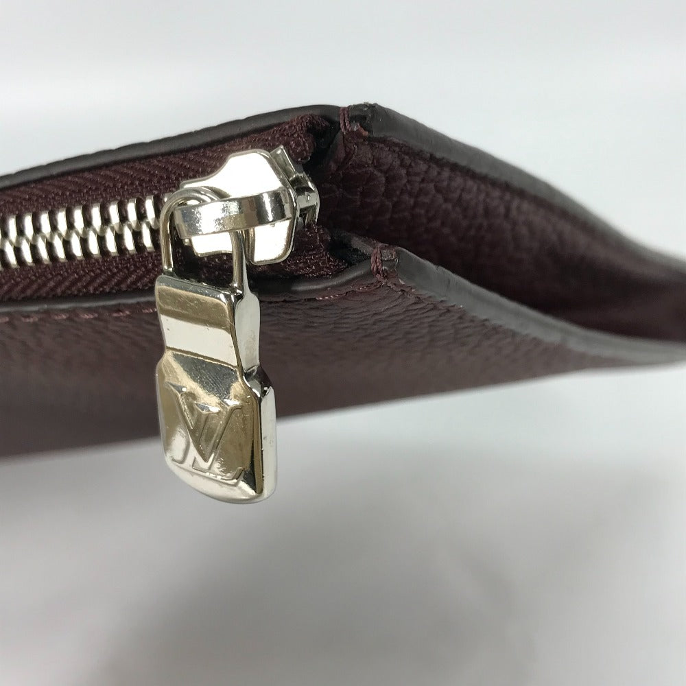 LOUIS VUITTON Clutch bag M53217 Taurillon Clemence Leather Brown Pochette Jules GM mens Used