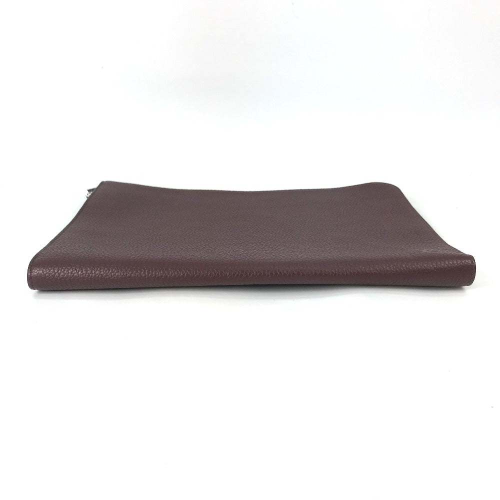LOUIS VUITTON Clutch bag M53217 Taurillon Clemence Leather Brown Pochette Jules GM mens Used
