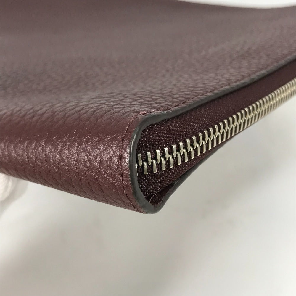 LOUIS VUITTON Clutch bag M53217 Taurillon Clemence Leather Brown Pochette Jules GM mens Used
