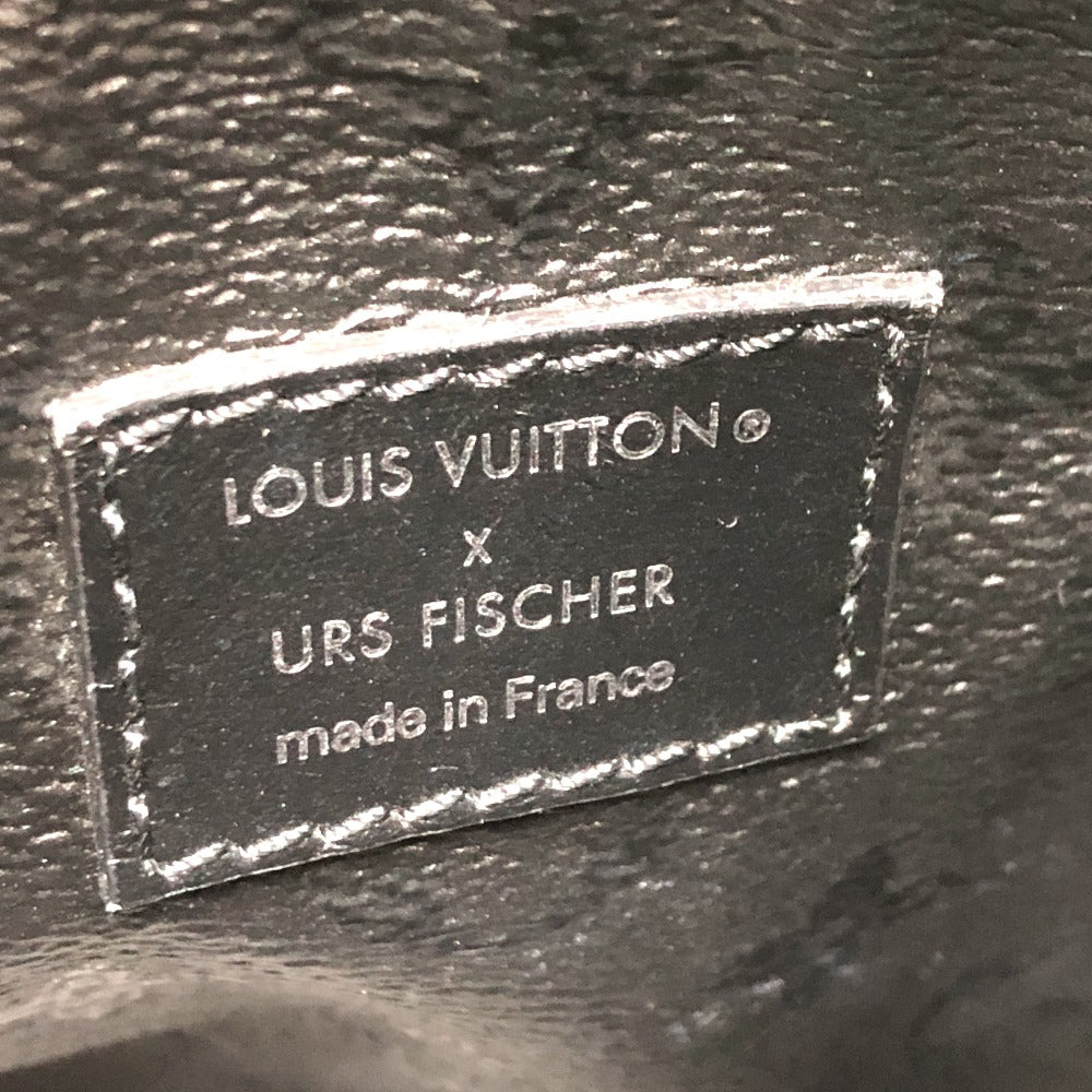 LOUIS VUITTON Boston Duffel bag M45563 leather White x black Tufted Monogram Canvas VxUF Speedy bandouliere 25
