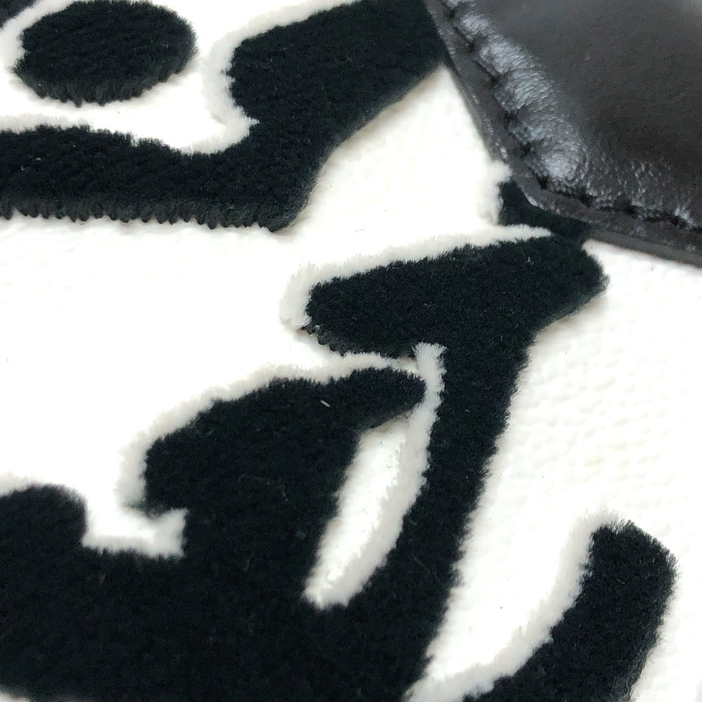 LOUIS VUITTON Boston Duffel bag M45563 leather White x black Tufted Monogram Canvas VxUF Speedy bandouliere 25