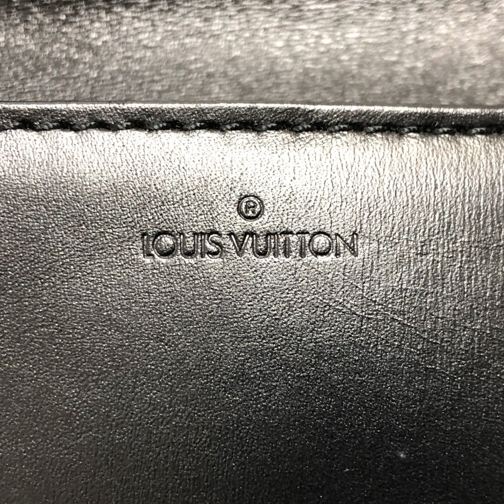 LOUIS VUITTON Clutch bag leather black Epi Aegean Opera