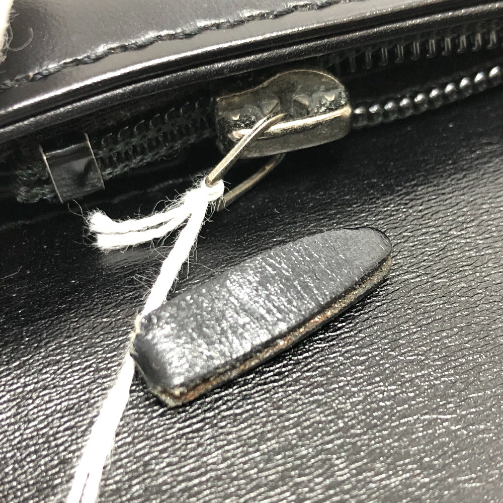 LOUIS VUITTON Clutch bag leather black Epi Aegean Opera