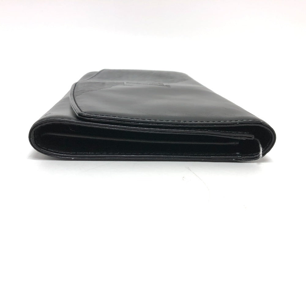 LOUIS VUITTON Clutch bag leather black Epi Aegean Opera