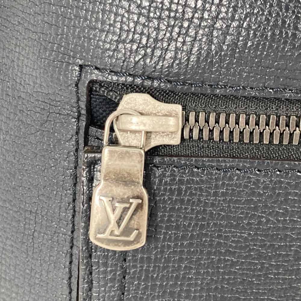 LOUIS VUITTON Backpack M54960 Utah leather Navy Utah Canyon Backpack mens Used