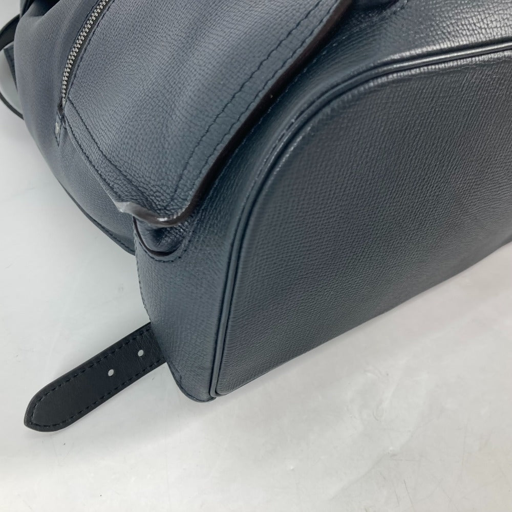 LOUIS VUITTON Backpack M54960 Utah leather Navy Utah Canyon Backpack mens Used