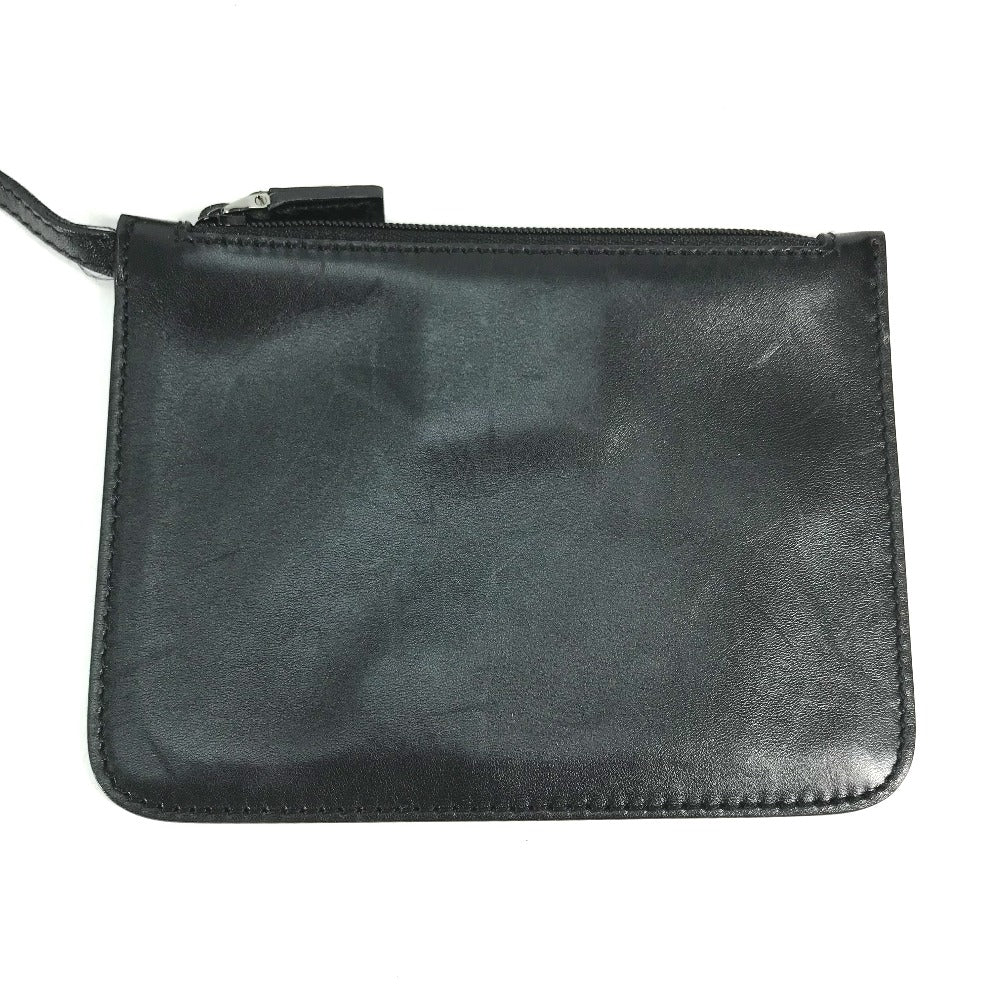 GUCCI Shoulder Bag 101920 GG canvas / leather black With porch GG Women Used