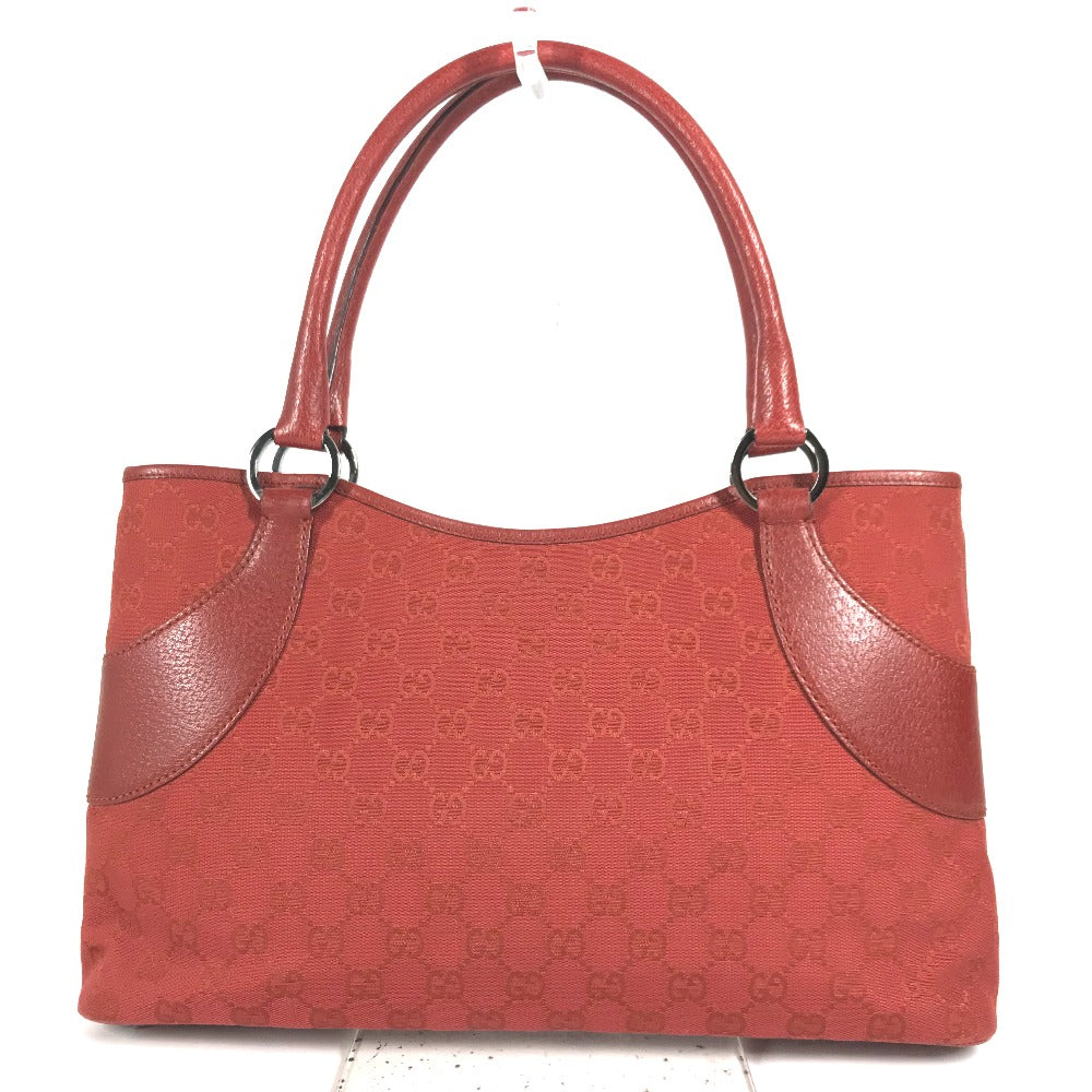 GUCCI Shoulder Bag 113015 GG canvas / leather Red Bags Shoulder GG Women Used
