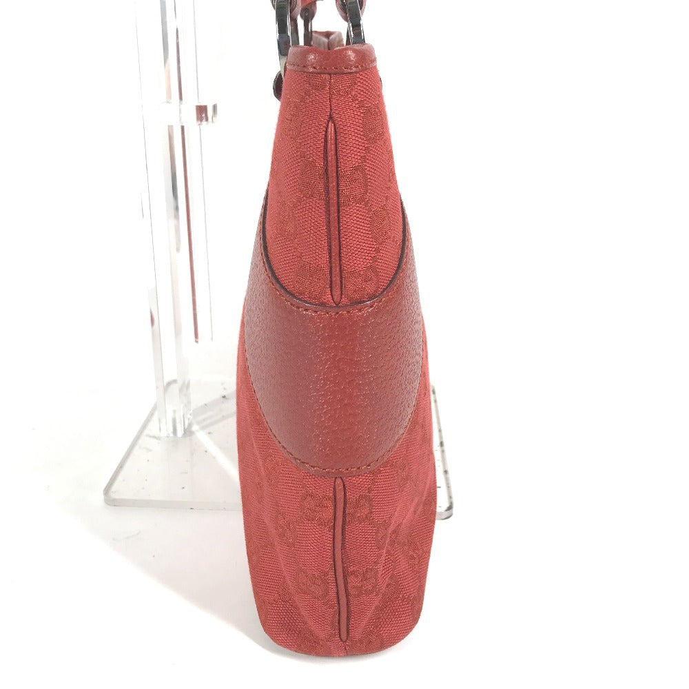 GUCCI Shoulder Bag 113015 GG canvas / leather Red Bags Shoulder GG Women Used
