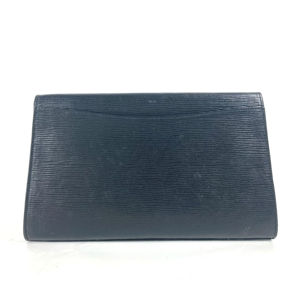 LOUIS VUITTON Clutch bag M52632 Epi Leather black Epi Art deco