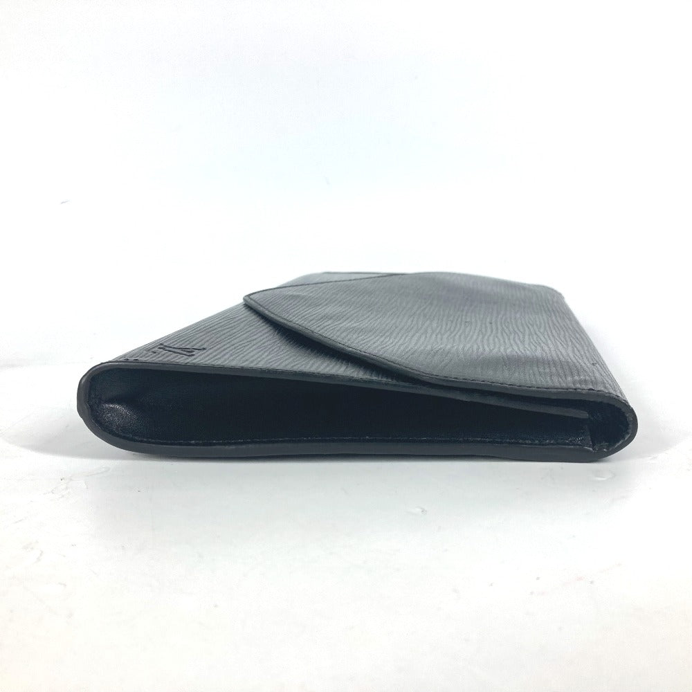 LOUIS VUITTON Clutch bag M52632 Epi Leather black Epi Art deco