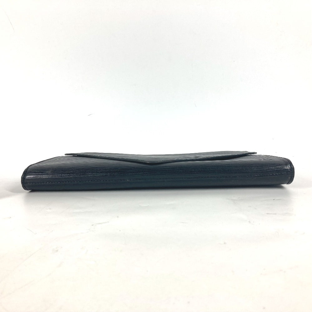 LOUIS VUITTON Clutch bag M52632 Epi Leather black Epi Art deco